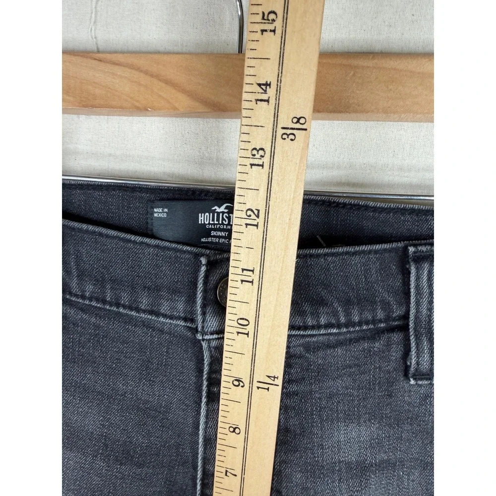 Hollister Men's Skinny Jeans size 36X32 Black